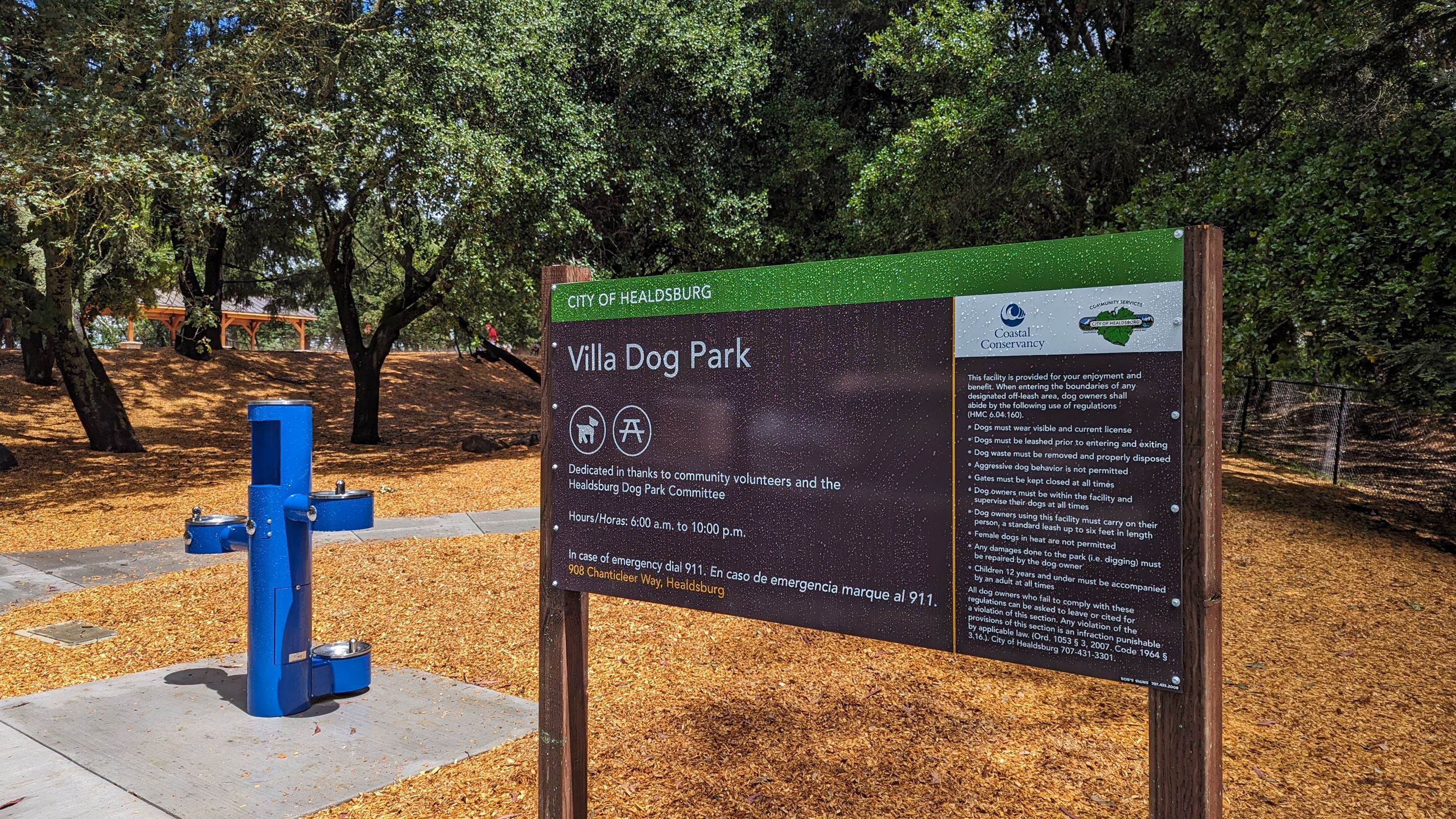 Villa Dog Park Improvements
